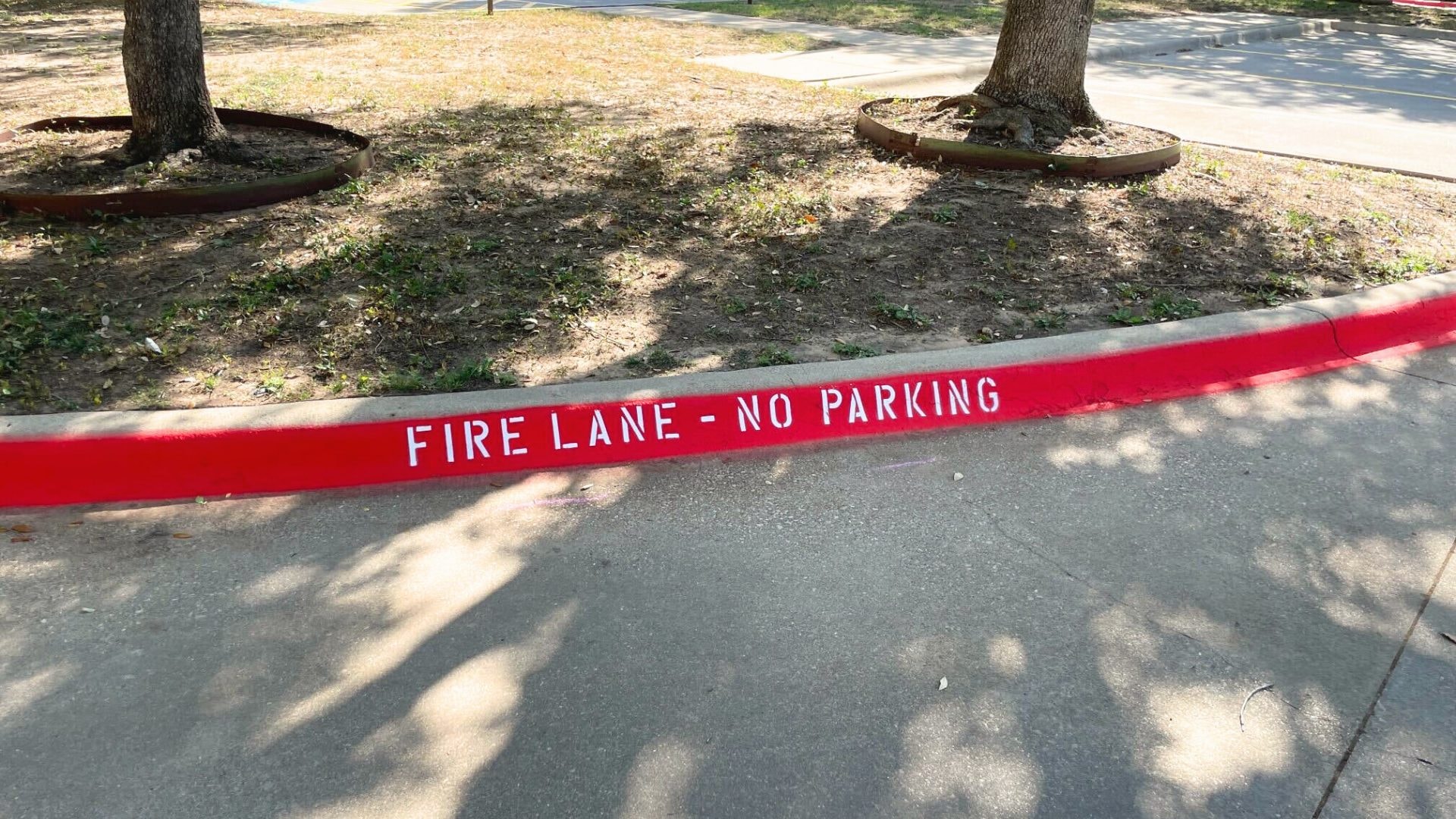 Fire Lane Markings — Parkin' Markin' West Michigan